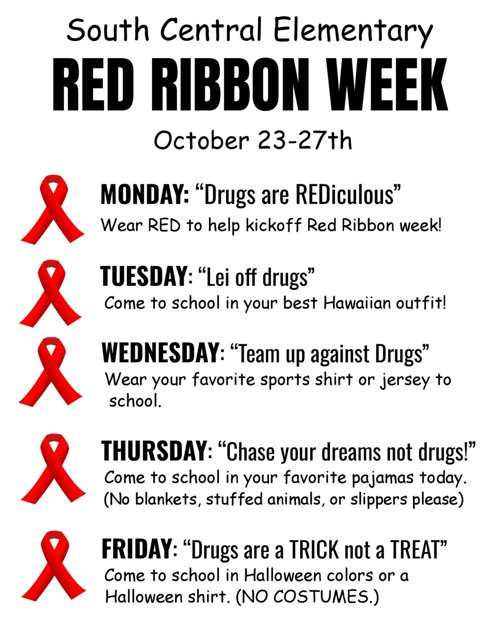 Red Ribbon Week 2023